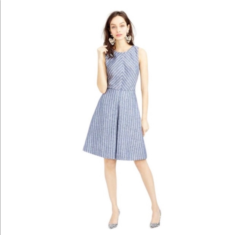 Loft linen dress.